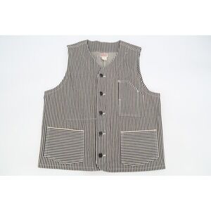 Bronson Mfg. Co. Lot 423 Express Striped Button Vest Cotton Mens Size‎ 42